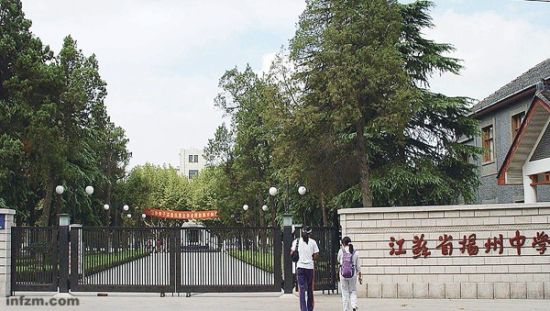 江泽民的母校扬州中学。 （杜宗军/东方IC/图）
